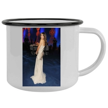 Elizabeth Hurley Camping Mug