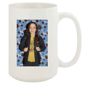 Ellen Page 15oz White Mug