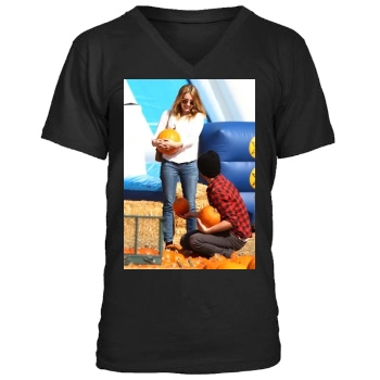 Emma Roberts Men's V-Neck T-Shirt