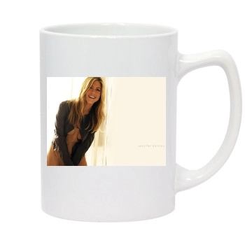 Jennifer Aniston 14oz White Statesman Mug