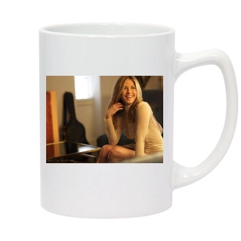 Jennifer Aniston 14oz White Statesman Mug