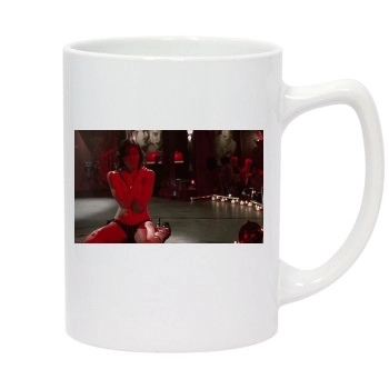 Jessica Biel 14oz White Statesman Mug