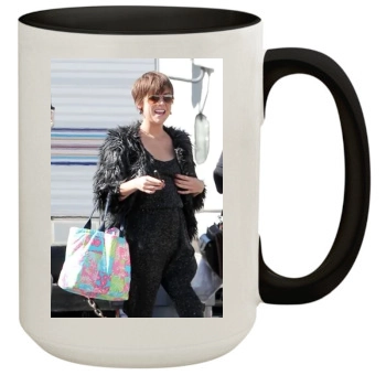 Jessica Stroup 15oz Colored Inner & Handle Mug