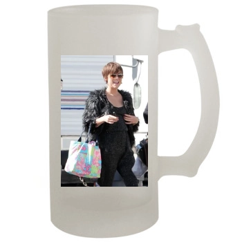 Jessica Stroup 16oz Frosted Beer Stein