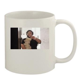 Rod Wave 11oz White Mug