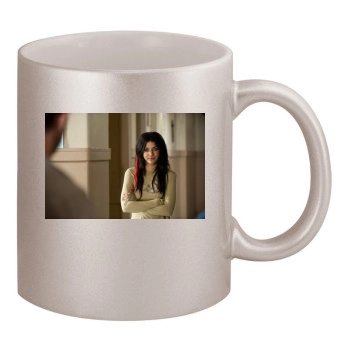 Jessica Szohr 11oz Metallic Silver Mug