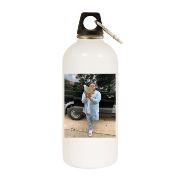 Rod Wave White Water Bottle With Carabiner