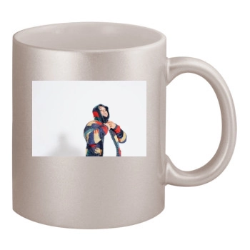 Rod Wave 11oz Metallic Silver Mug