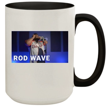 Rod Wave 15oz Colored Inner & Handle Mug