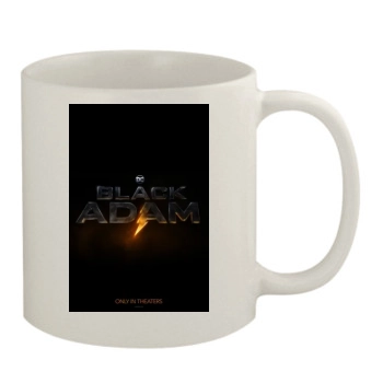 Black Adam (2021) 11oz White Mug