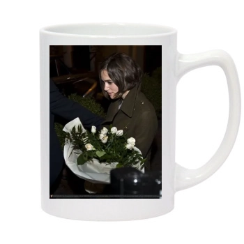 Keira Knightley 14oz White Statesman Mug