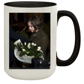 Keira Knightley 15oz Colored Inner & Handle Mug