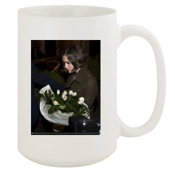 Keira Knightley 15oz White Mug