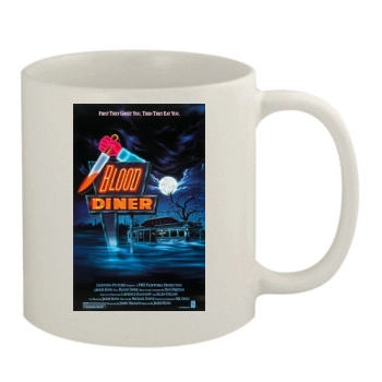 Blood Diner (1987) 11oz White Mug