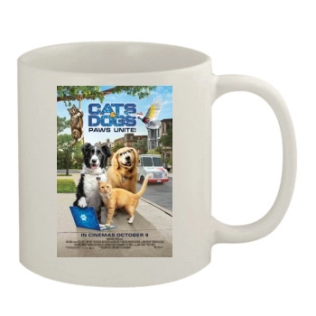 Cats and Dogs 3: Paws Unite (2020) 11oz White Mug