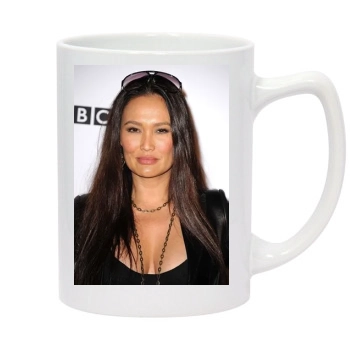 Tia Carrere 14oz White Statesman Mug