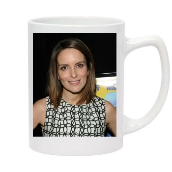 Tina Fey 14oz White Statesman Mug