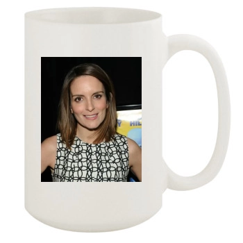 Tina Fey 15oz White Mug