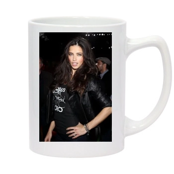 Adriana Lima 14oz White Statesman Mug