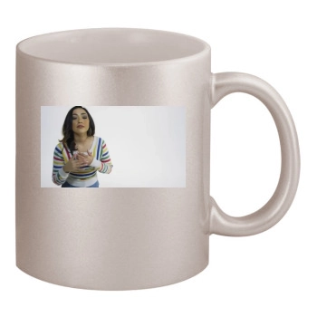 Gavlyn 11oz Metallic Silver Mug