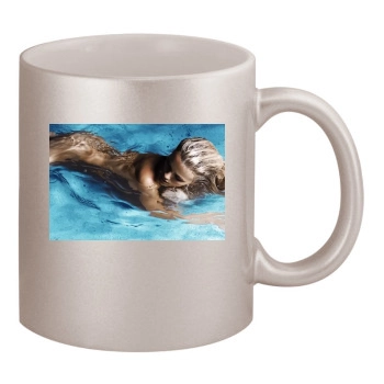 Brooklyn Decker 11oz Metallic Silver Mug