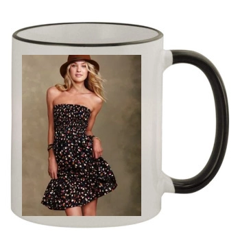 Candice Swanepoel 11oz Colored Rim & Handle Mug