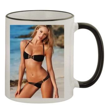 Candice Swanepoel 11oz Colored Rim & Handle Mug