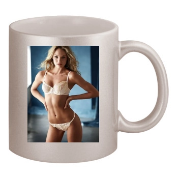 Candice Swanepoel 11oz Metallic Silver Mug