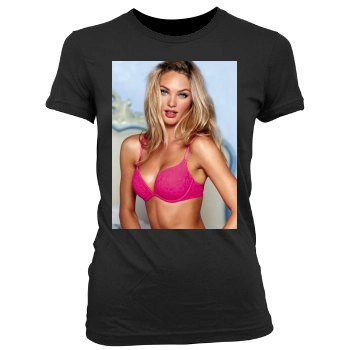 Candice Swanepoel Women's Junior Cut Crewneck T-Shirt