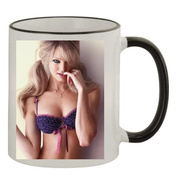 Candice Swanepoel 11oz Colored Rim & Handle Mug