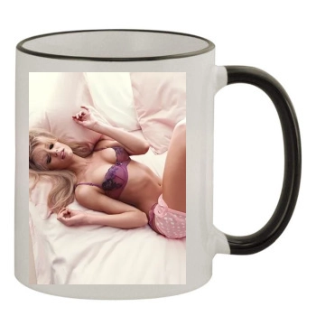 Candice Swanepoel 11oz Colored Rim & Handle Mug