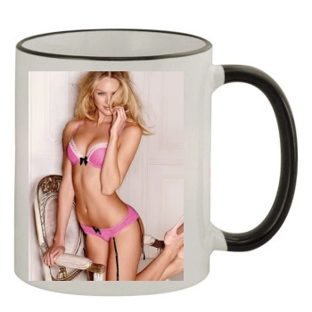 Candice Swanepoel 11oz Colored Rim & Handle Mug