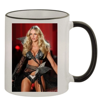 Candice Swanepoel 11oz Colored Rim & Handle Mug