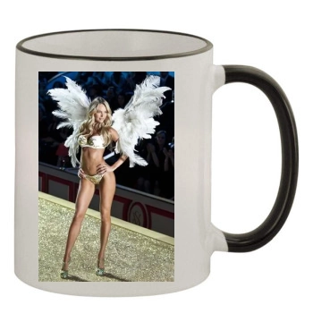 Candice Swanepoel 11oz Colored Rim & Handle Mug