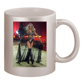 Candice Swanepoel 11oz Metallic Silver Mug