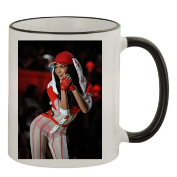 Chanel Iman 11oz Colored Rim & Handle Mug