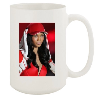 Chanel Iman 15oz White Mug