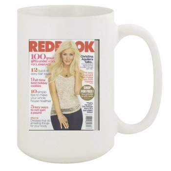 Christina Aguilera 15oz White Mug