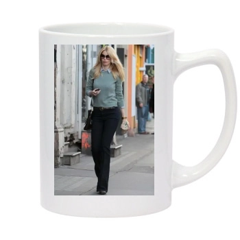 Claudia Schiffer 14oz White Statesman Mug