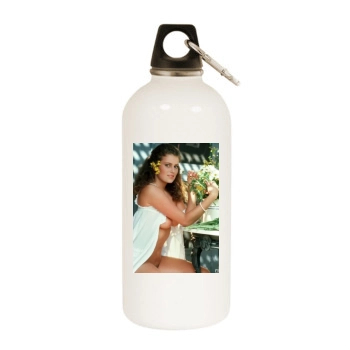 Carina Persson White Water Bottle With Carabiner