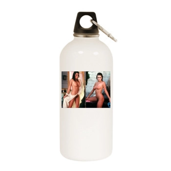 Carina Persson White Water Bottle With Carabiner