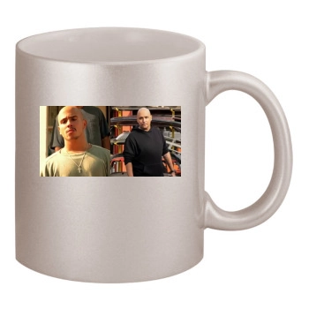 Francis Capra 11oz Metallic Silver Mug