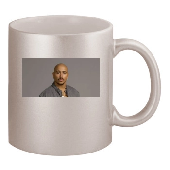 Francis Capra 11oz Metallic Silver Mug