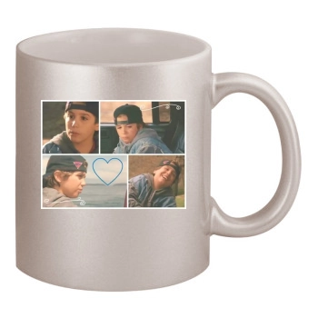 Francis Capra 11oz Metallic Silver Mug