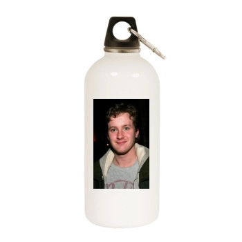 Tom Guiry White Water Bottle With Carabiner