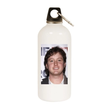 Tom Guiry White Water Bottle With Carabiner