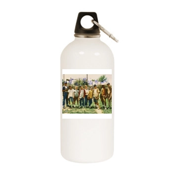 Tom Guiry White Water Bottle With Carabiner