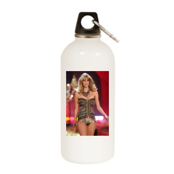 Julia Stegner White Water Bottle With Carabiner