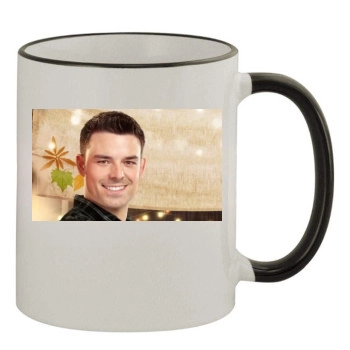 Jesse Hutch 11oz Colored Rim & Handle Mug