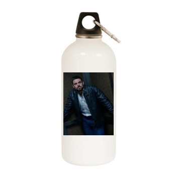 Jesse Hutch White Water Bottle With Carabiner